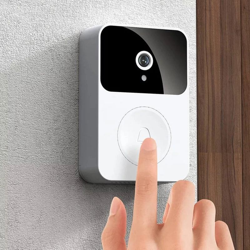 Campainha inteligente sem fio  para casa com câmera de vídeo