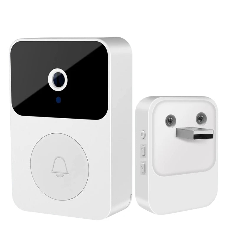 Campainha inteligente sem fio  para casa com câmera de vídeo