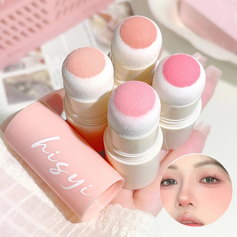 Blush Stick - Energético e saltitante, iluminador, uso duplo para lábios e bochechas