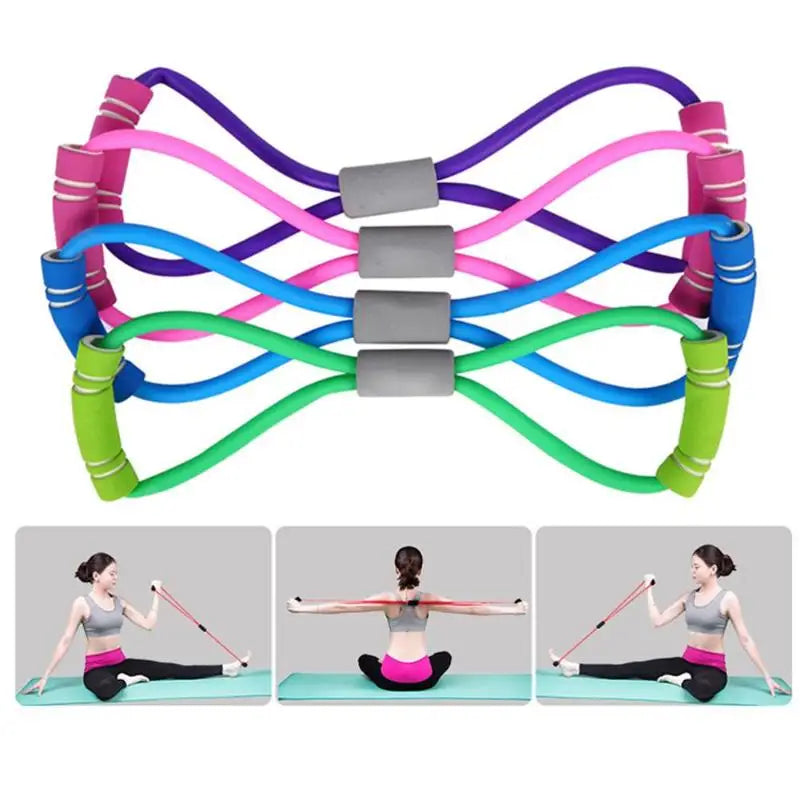 Banda elástica para ginásio corda de borracha expansora equipamento de fitness.