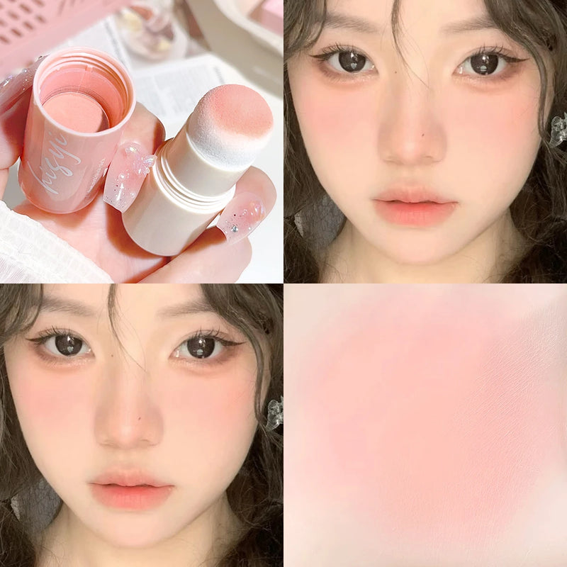 Blush Stick - Energético e saltitante, iluminador, uso duplo para lábios e bochechas