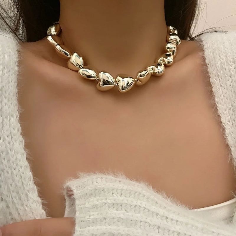 Colar elegante com pérola para Mulheres