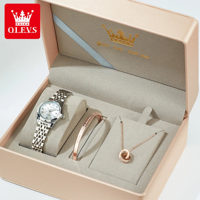 Relógio de quartzo de luxo para mulheres