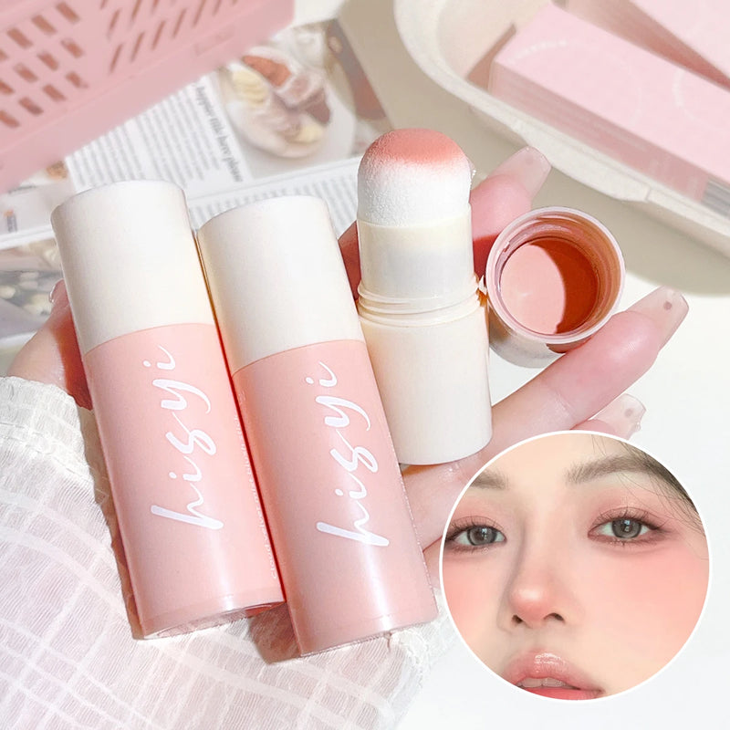 Blush Stick - Energético e saltitante, iluminador, uso duplo para lábios e bochechas
