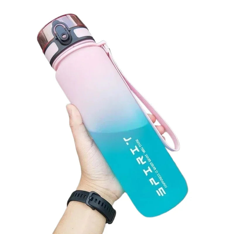 Garrafa de água de 1 litro/500ml/650ml Garrafa esportiva