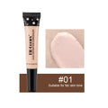 Corretivo tamanho 8 com base líquida hidratante corretiva flexível para cobrir olheiras e manchas de acne.