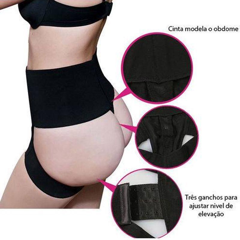Calcinha Cinta Shaper Lifter Levanta Bumbum Modela Barriga